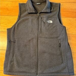 The North Face Charcoal Fleece Vest